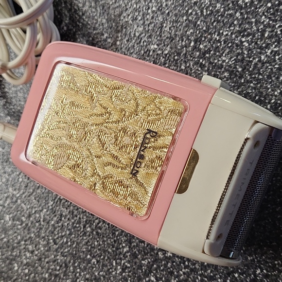 Vintage Ronson Pink and Gold Electric Shaver with Case - Picture 2 of 6